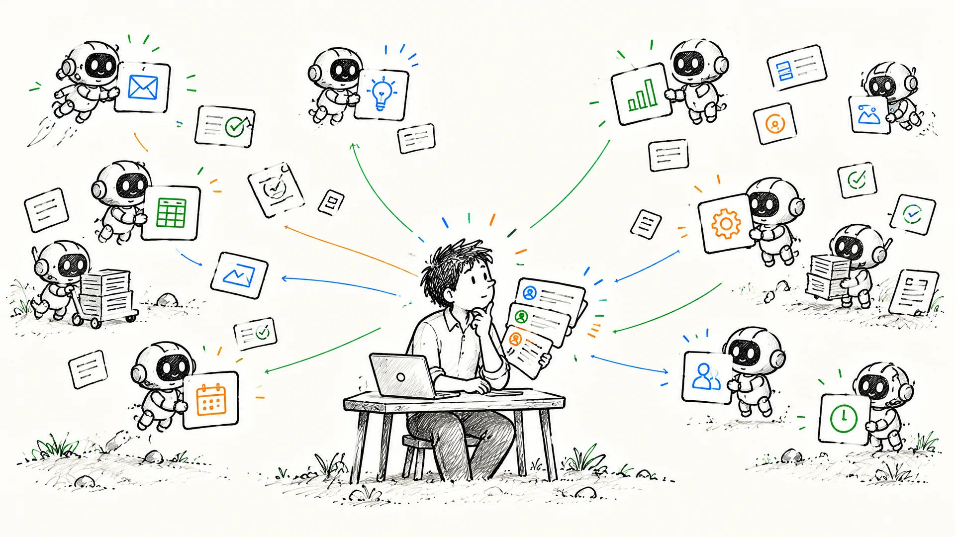 AI 越来越能干，人为什么越来越忙？的封面